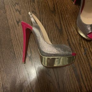 Louboutin slingback